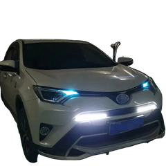 Riglow™ Sequential LED Daytime Running Light (DRL) Strip – White & Amber-2