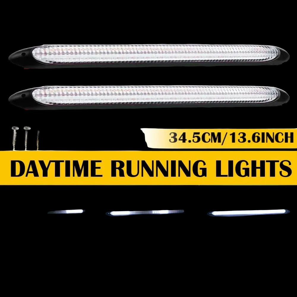 Riglow™ Sequential LED Daytime Running Light (DRL) Strip – White & Amber-10